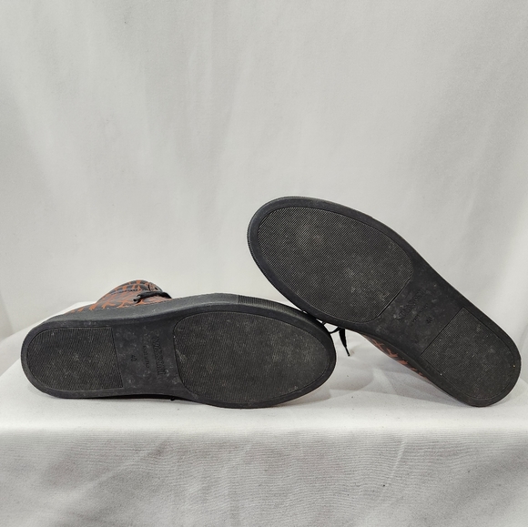 MISSONI 65th Anniv All Over Print High Top Leather Sneaker Made Italy 40 EU 7 US - Picture 10 of 11